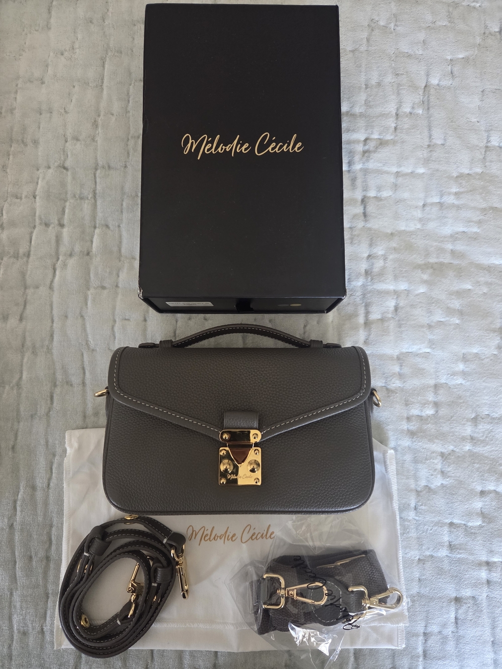 Dress Up Your Purse DUYP Le Petit Paris 15, Graphite/Gold